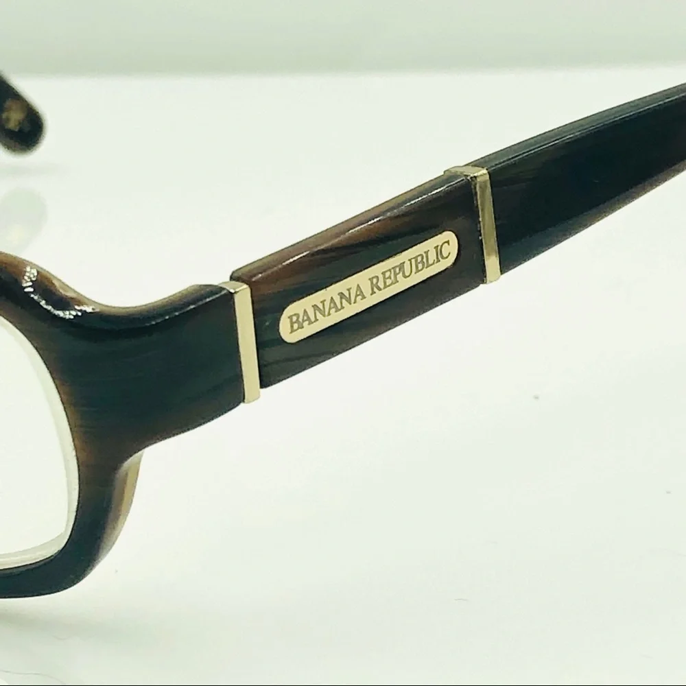 Banana Republic Brown Oval Sunglasses Frame